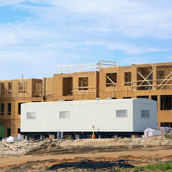 all construction site office trailers are built to meet and exceed building codes and regulations for safety and functionality